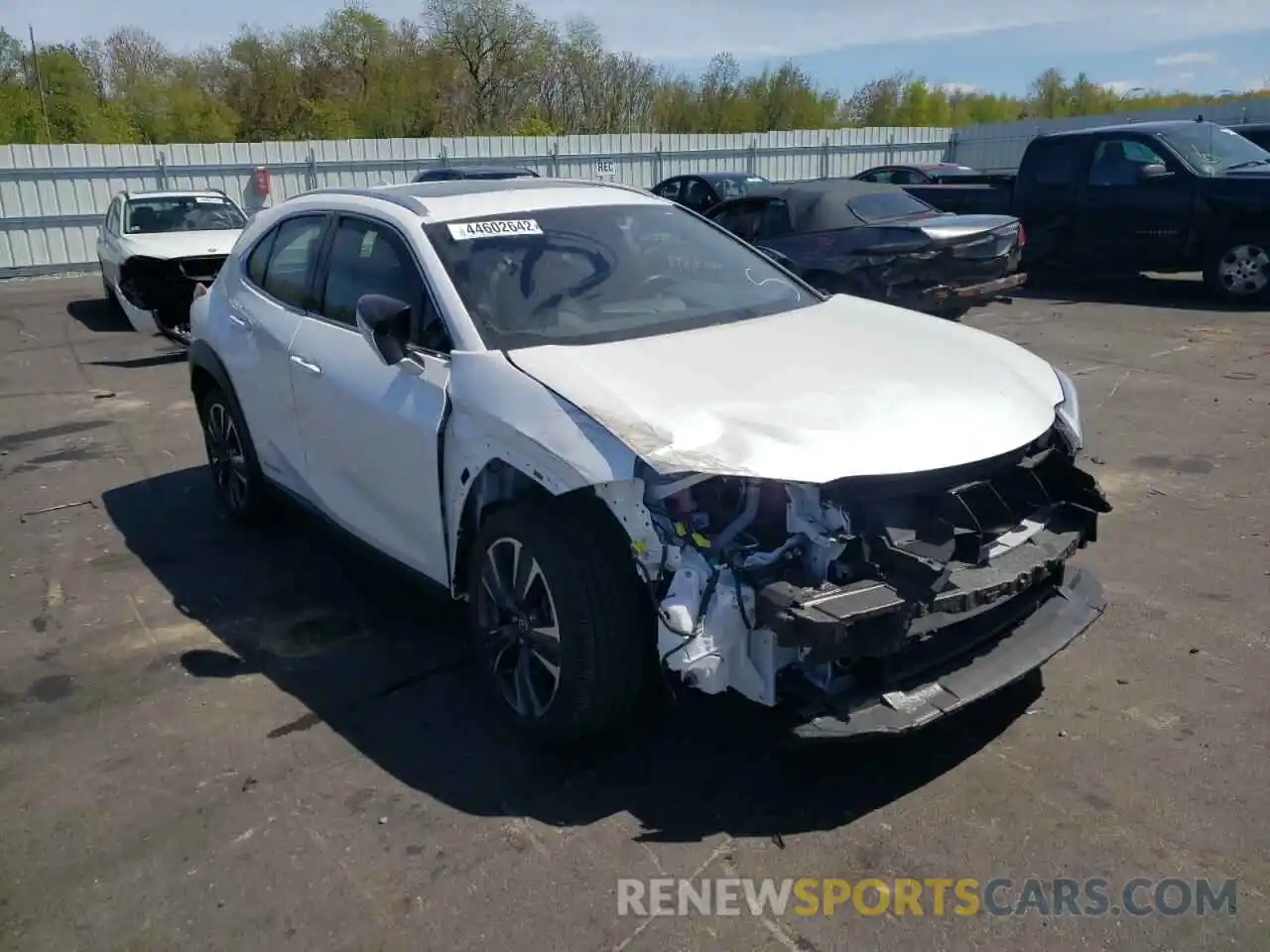 1 Photograph of a damaged car JTHP9JBH6M2051623 LEXUS UX 250H 2021