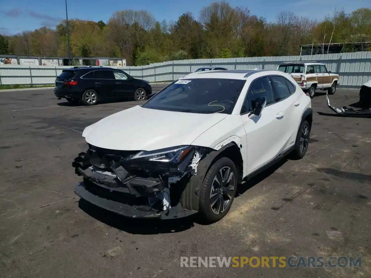 2 Photograph of a damaged car JTHP9JBH6M2051623 LEXUS UX 250H 2021