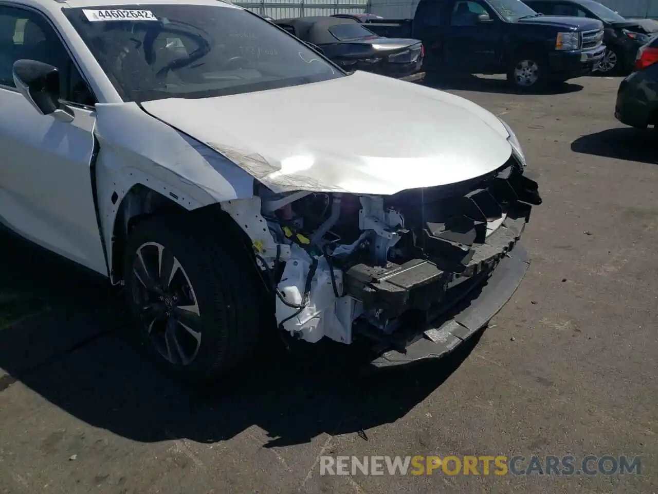 9 Photograph of a damaged car JTHP9JBH6M2051623 LEXUS UX 250H 2021