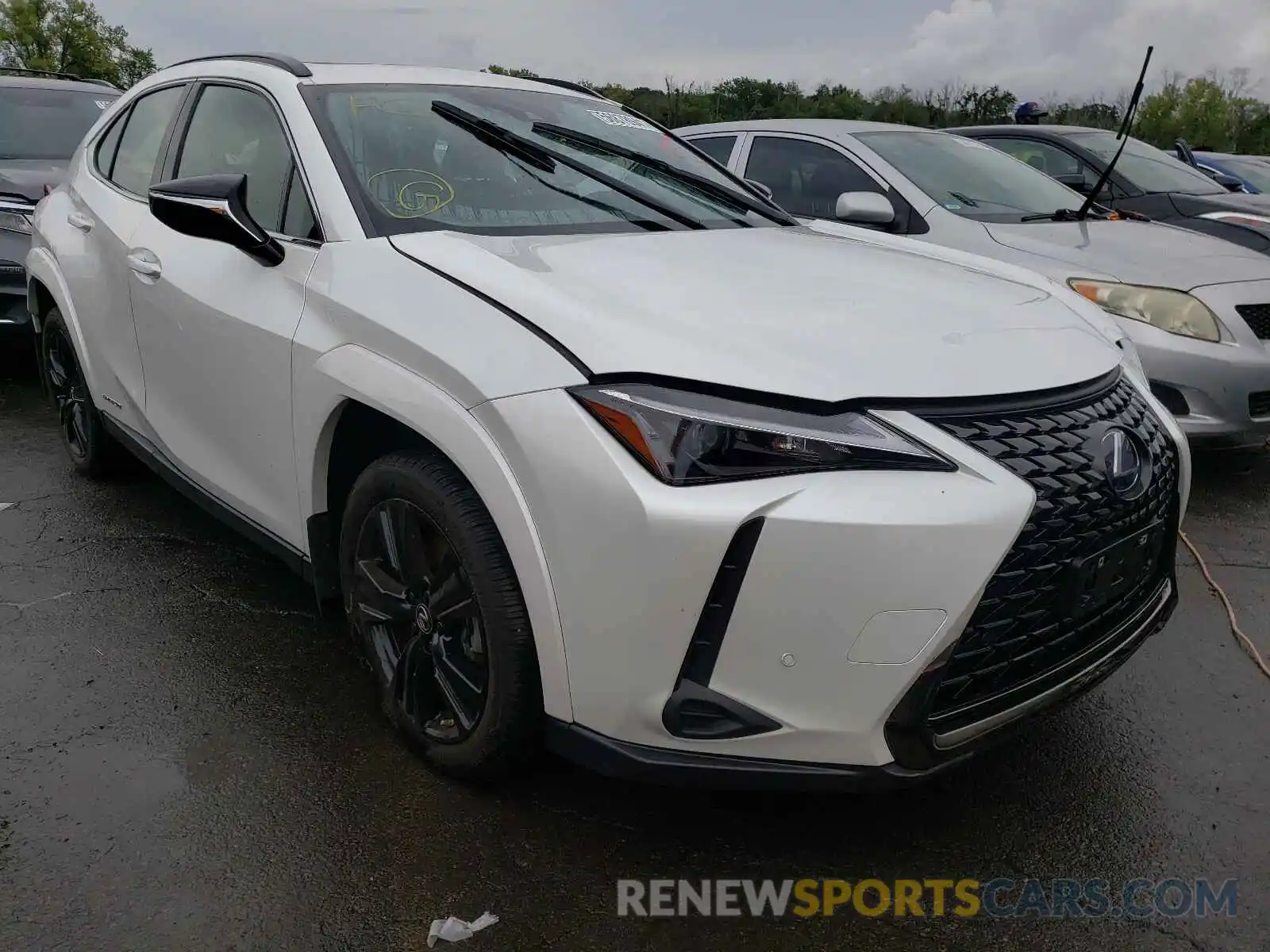 1 Photograph of a damaged car JTHP9JBH7M2047600 LEXUS UX 250H 2021