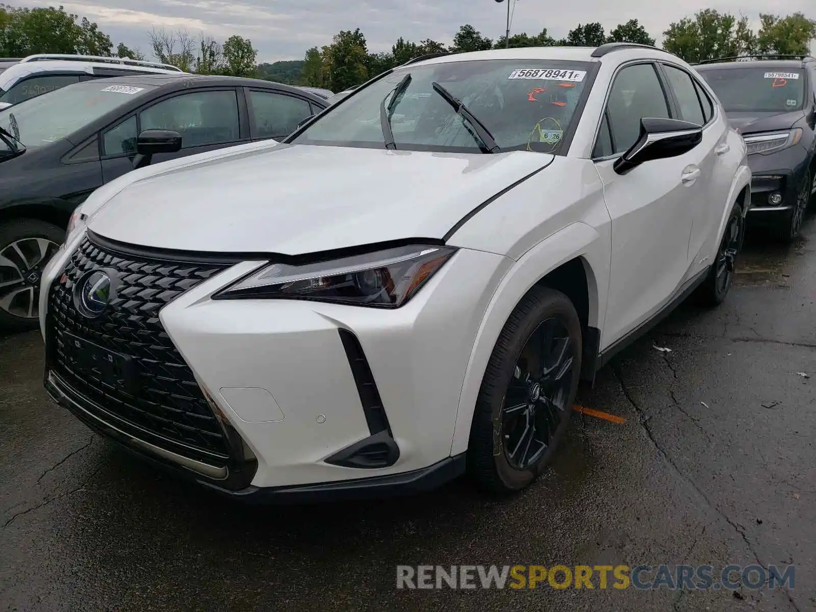 2 Фотография поврежденного автомобиля JTHP9JBH7M2047600 LEXUS UX 250H 2021