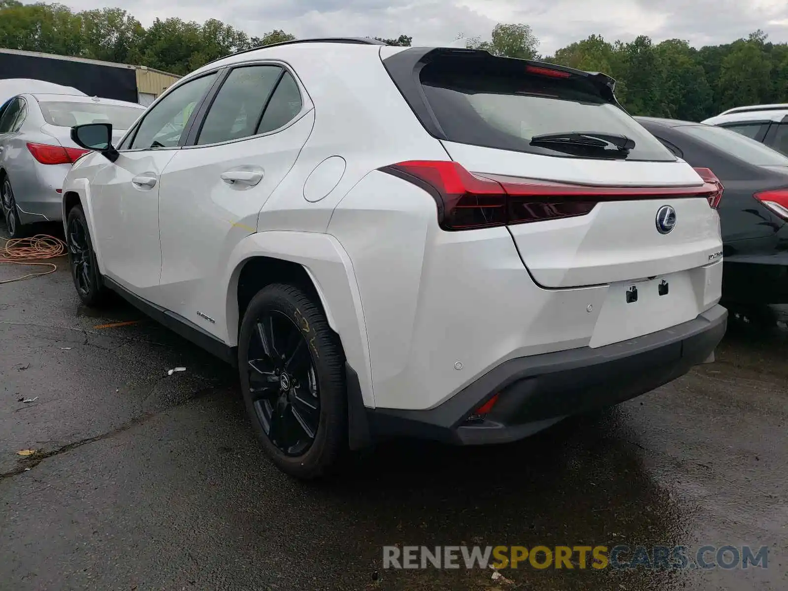 3 Фотография поврежденного автомобиля JTHP9JBH7M2047600 LEXUS UX 250H 2021