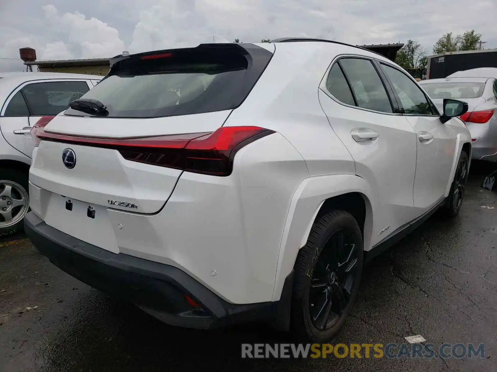 4 Photograph of a damaged car JTHP9JBH7M2047600 LEXUS UX 250H 2021