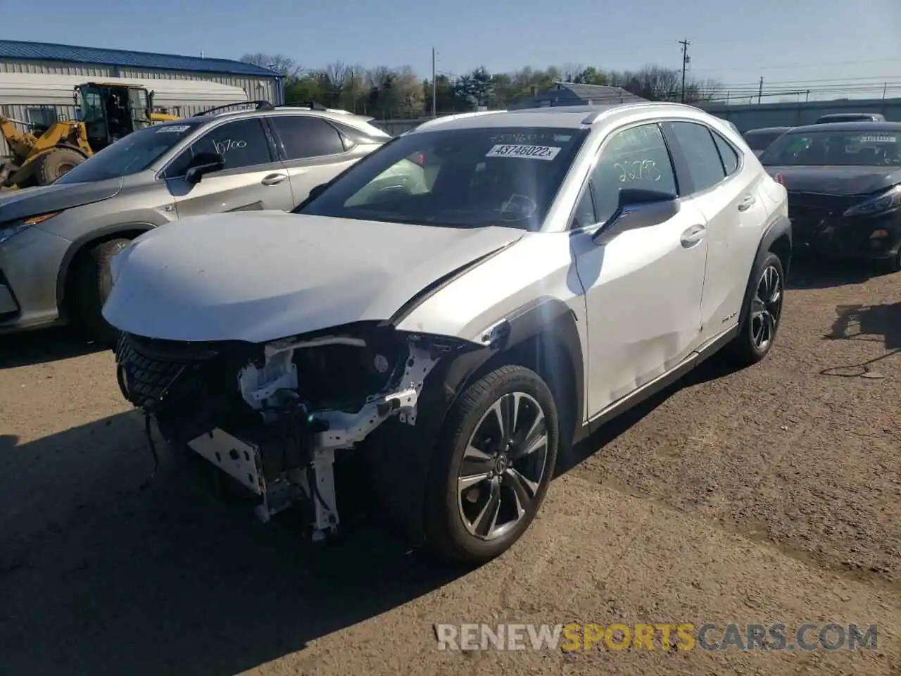 2 Photograph of a damaged car JTHP9JBH8M2039750 LEXUS UX 250H 2021