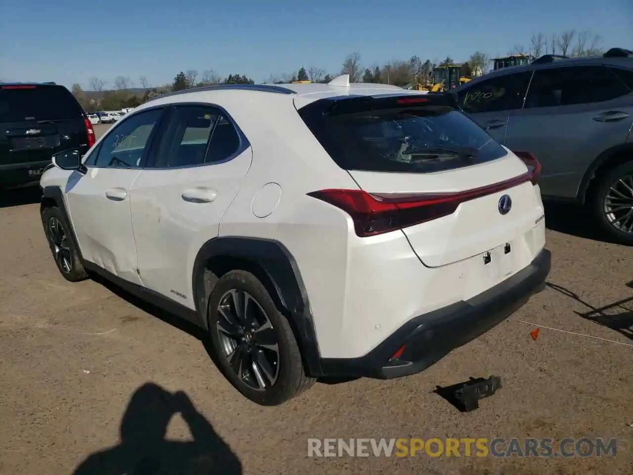 3 Photograph of a damaged car JTHP9JBH8M2039750 LEXUS UX 250H 2021