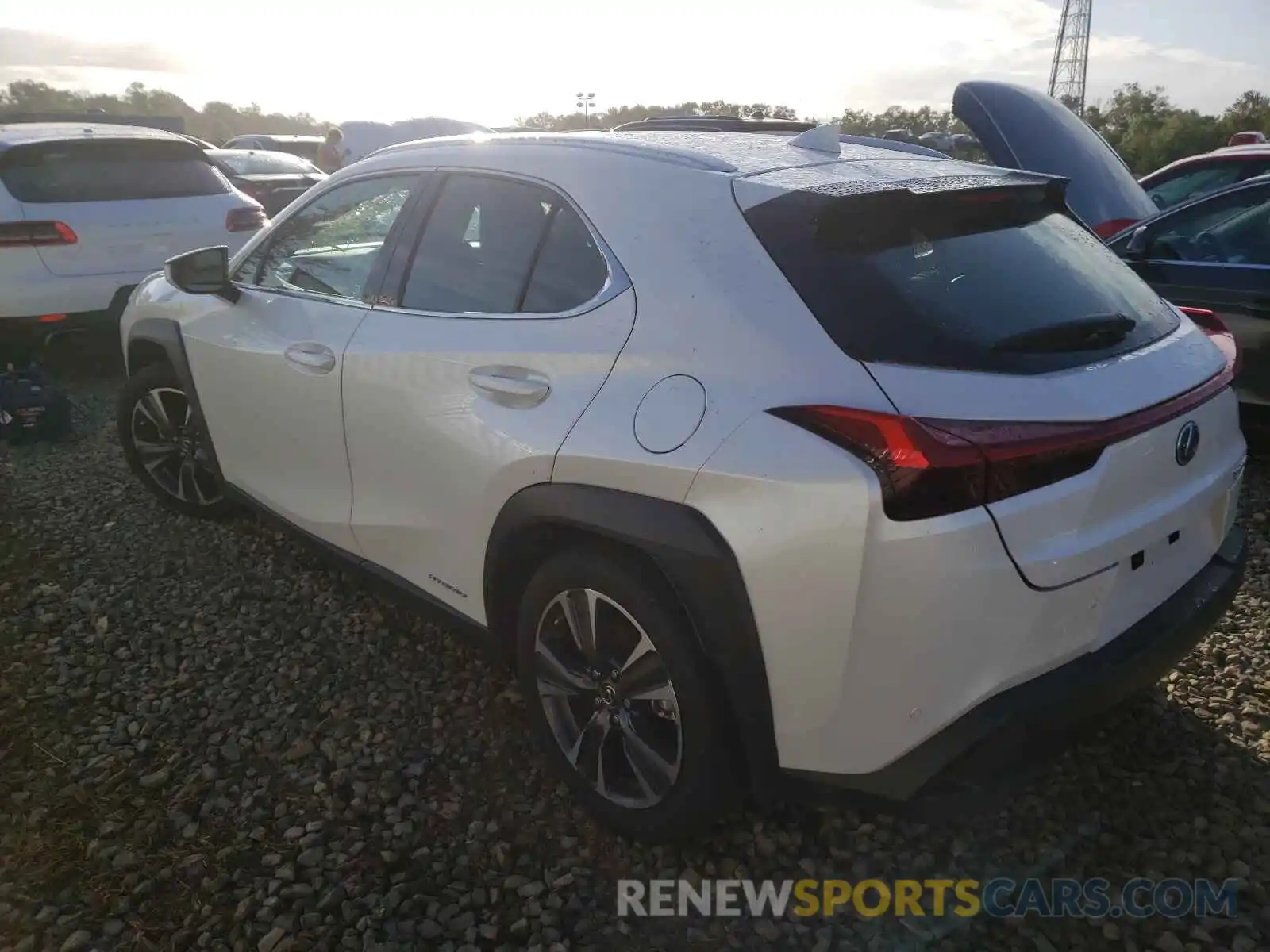 3 Photograph of a damaged car JTHP9JBH8M2043331 LEXUS UX 250H 2021