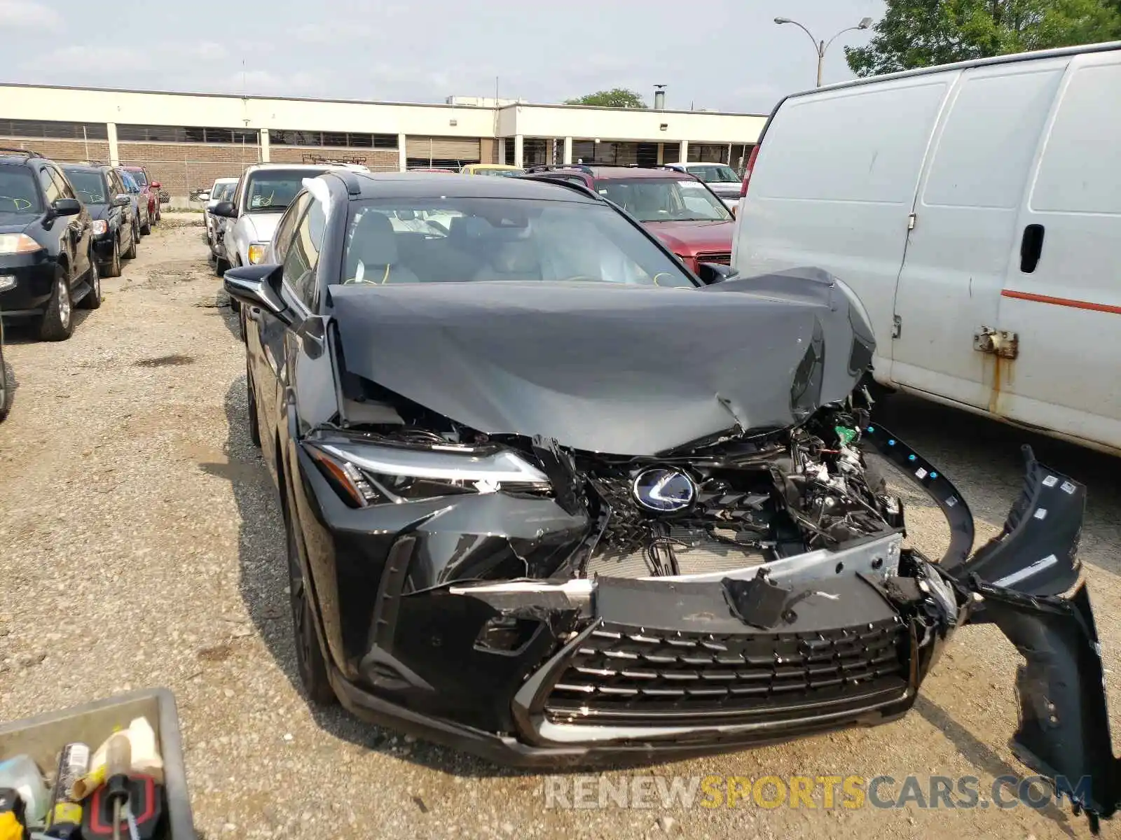 1 Photograph of a damaged car JTHP9JBH8M2045371 LEXUS UX 250H 2021