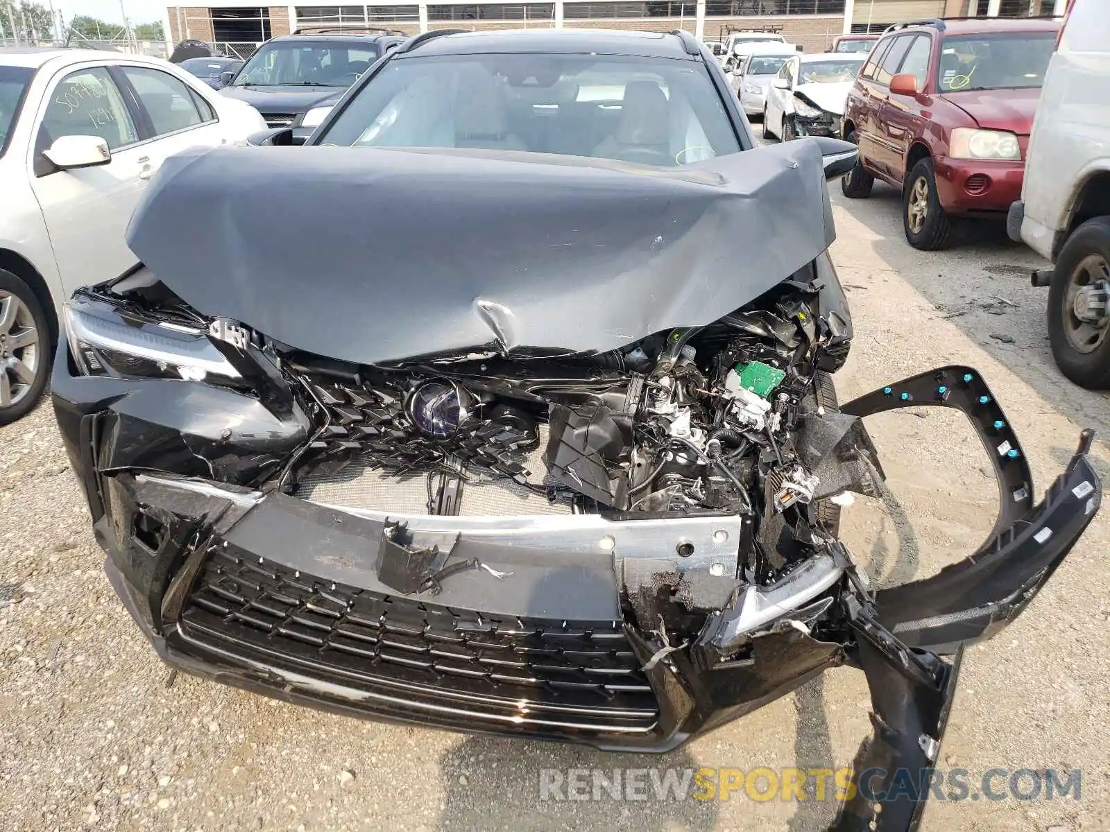 9 Photograph of a damaged car JTHP9JBH8M2045371 LEXUS UX 250H 2021