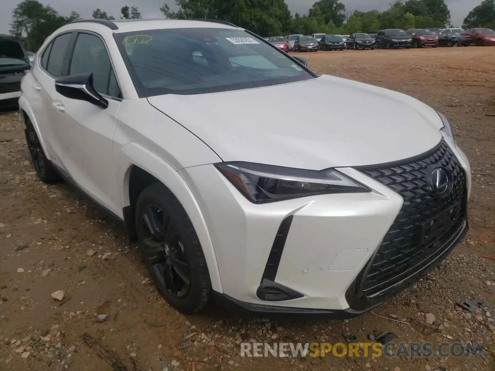 1 Photograph of a damaged car JTHP9JBH9M2048098 LEXUS UX 250H 2021