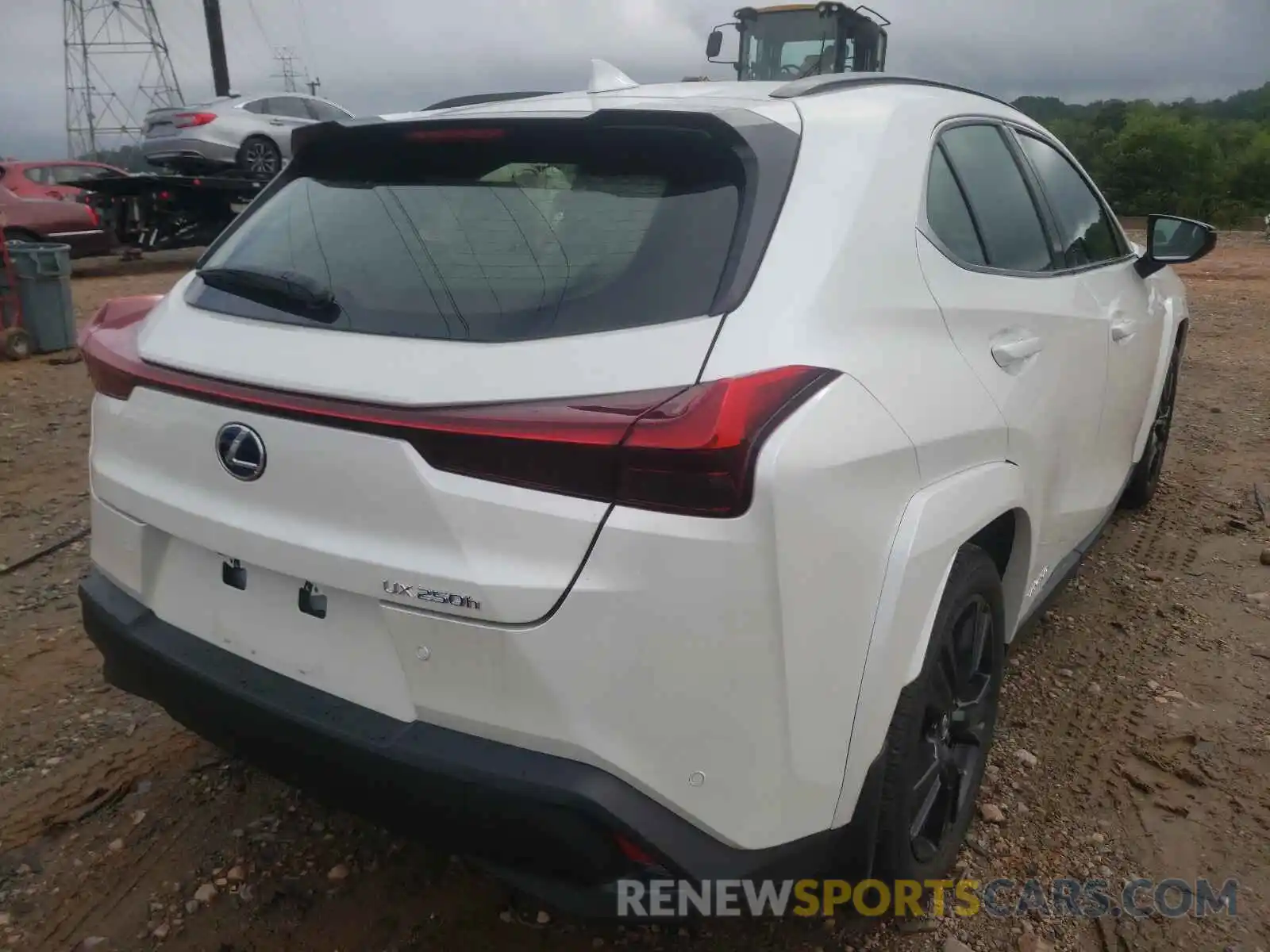 4 Photograph of a damaged car JTHP9JBH9M2048098 LEXUS UX 250H 2021