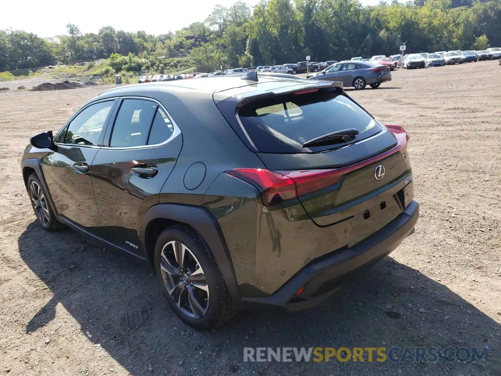 3 Photograph of a damaged car JTHP9JBH9M2050174 LEXUS UX 250H 2021