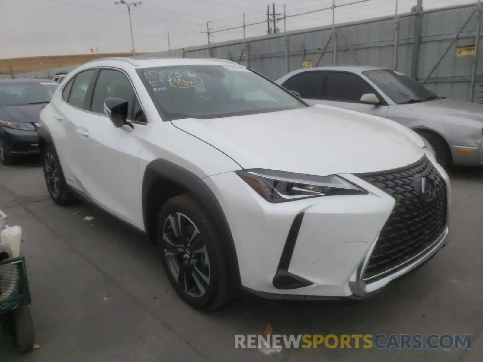 1 Photograph of a damaged car JTHP9JBH9M2051860 LEXUS UX 250H 2021