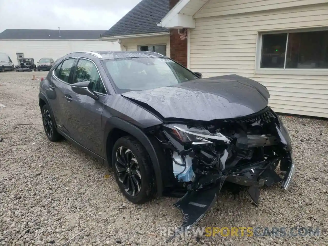 1 Photograph of a damaged car JTHP9JBH9M2054242 LEXUS UX 250H 2021