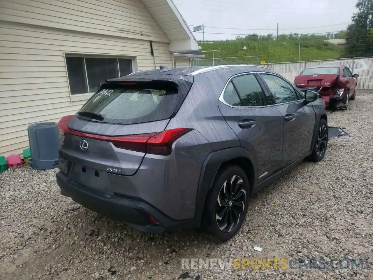 4 Photograph of a damaged car JTHP9JBH9M2054242 LEXUS UX 250H 2021