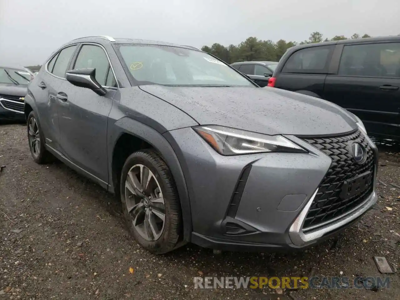 1 Фотография поврежденного автомобиля JTHP9JBHXM2037529 LEXUS UX 250H 2021