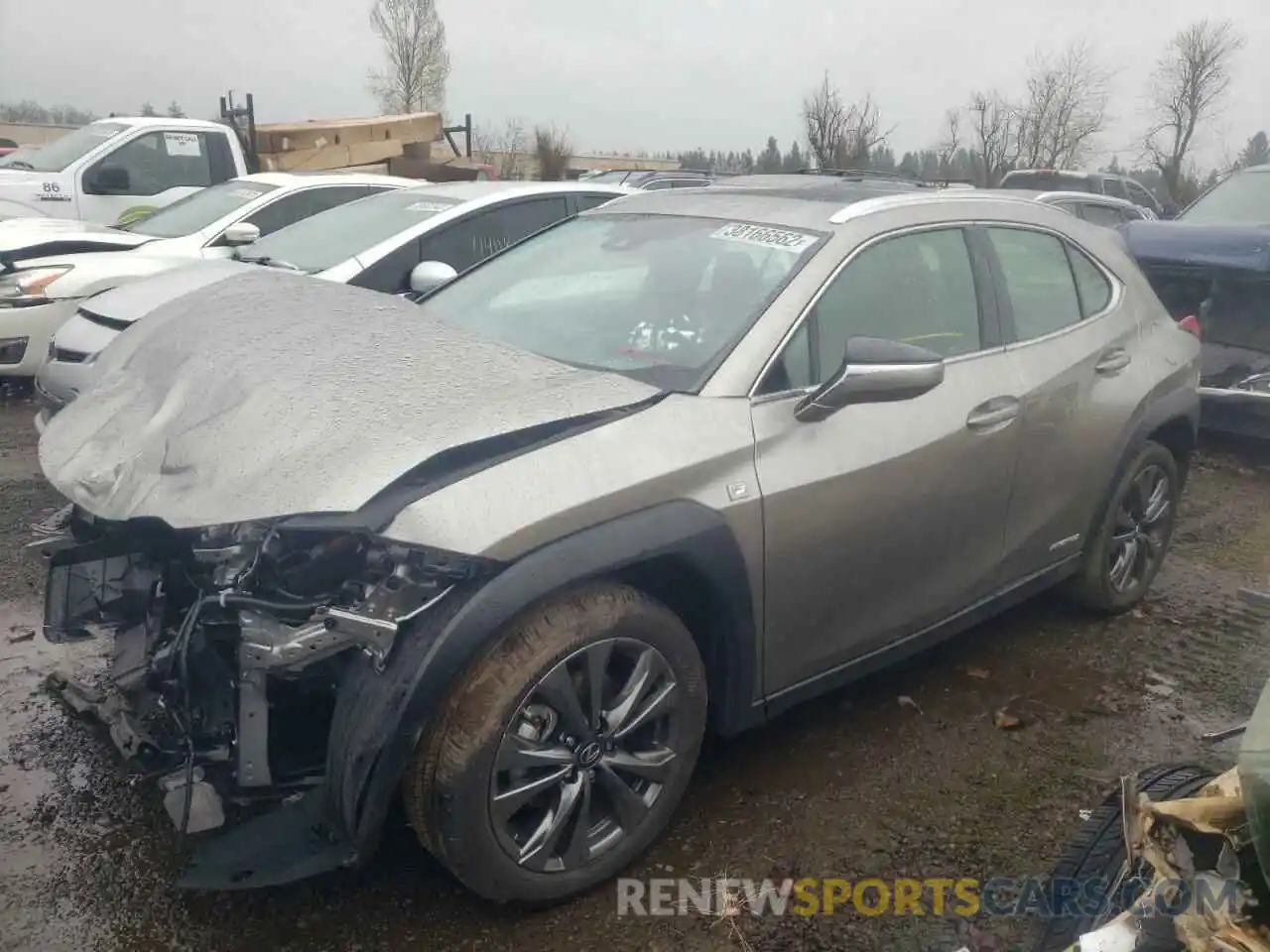 2 Photograph of a damaged car JTHR9JBH1M2046869 LEXUS UX 250H 2021