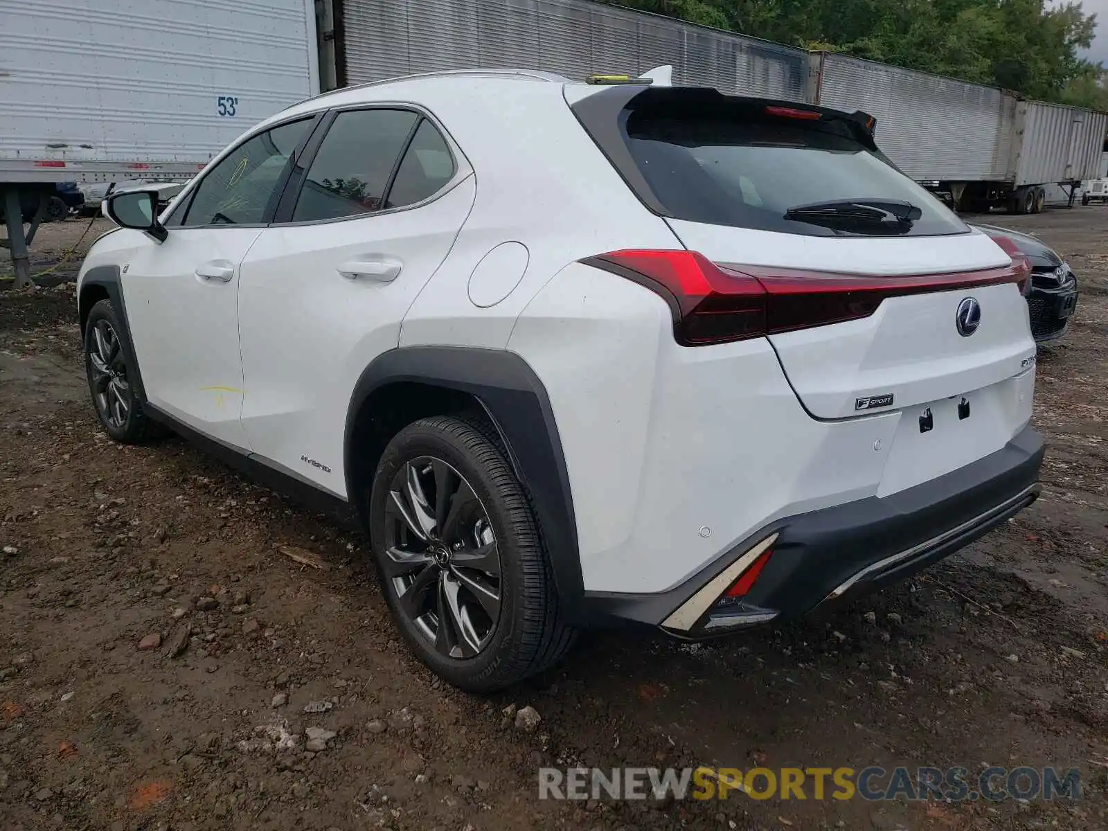 3 Photograph of a damaged car JTHR9JBH1M2052011 LEXUS UX 250H 2021