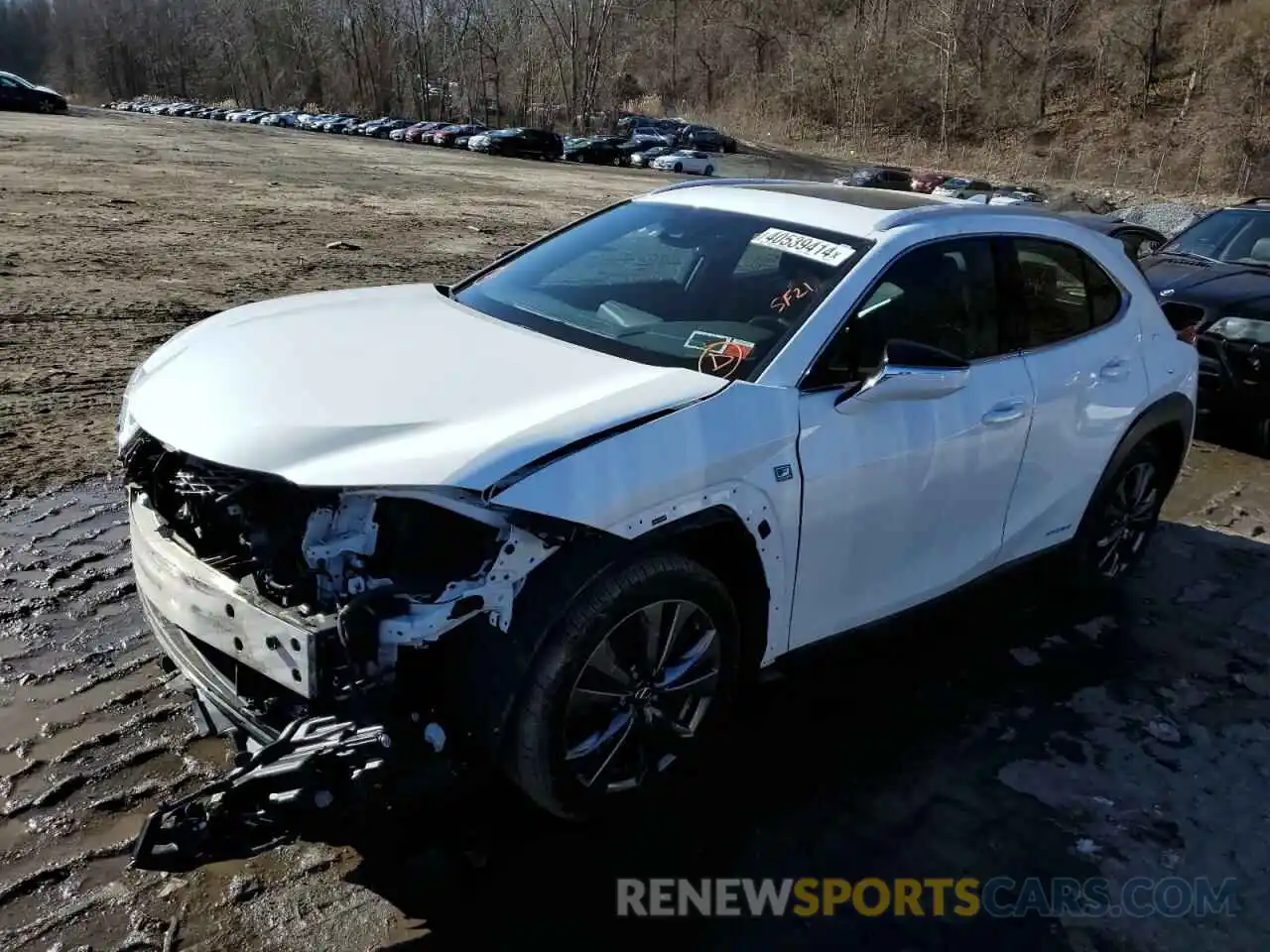 1 Photograph of a damaged car JTHR9JBH2M2049294 LEXUS UX 250H 2021