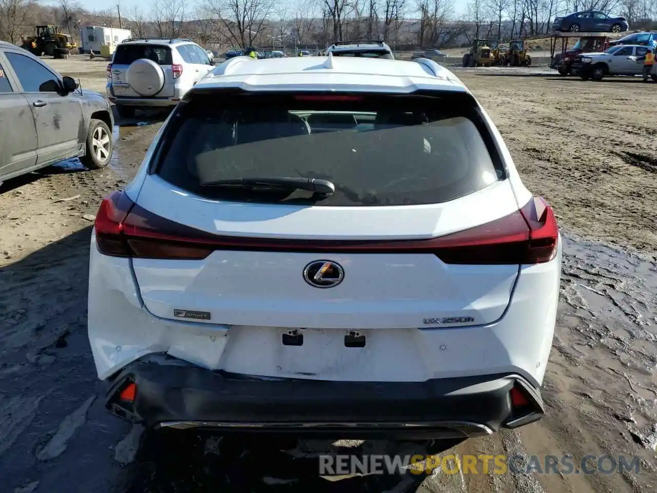 6 Photograph of a damaged car JTHR9JBH2M2049294 LEXUS UX 250H 2021