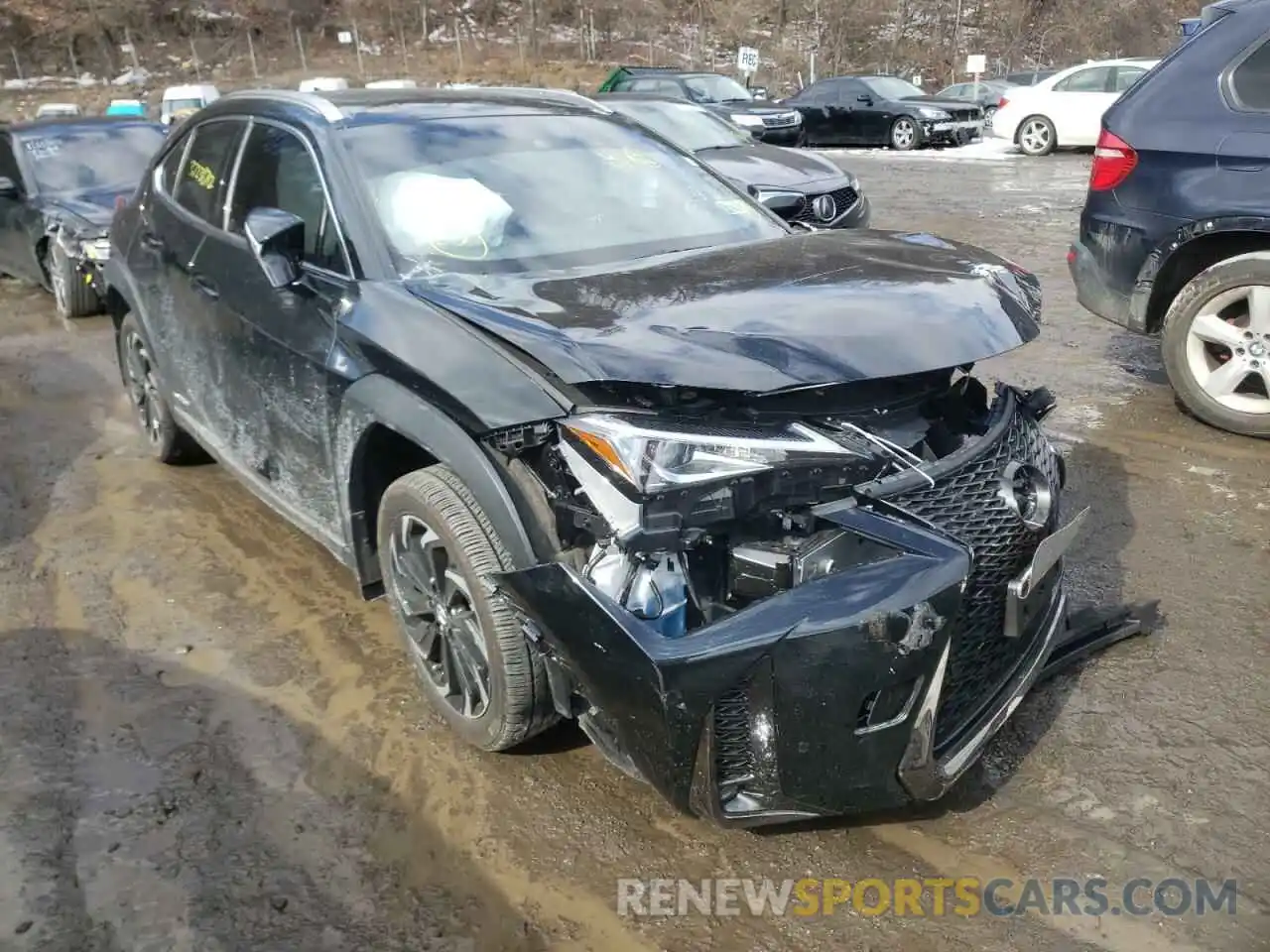 1 Photograph of a damaged car JTHR9JBH3M2042306 LEXUS UX 250H 2021