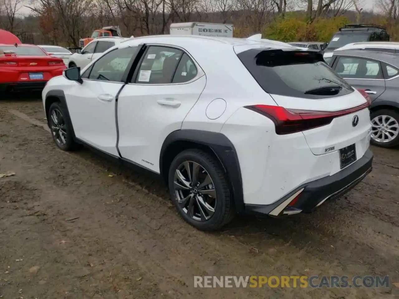 3 Photograph of a damaged car JTHR9JBH5M2051864 LEXUS UX 250H 2021