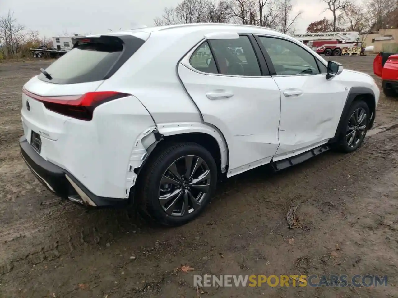 4 Photograph of a damaged car JTHR9JBH5M2051864 LEXUS UX 250H 2021