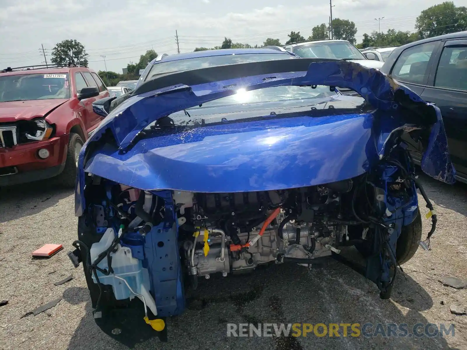 9 Photograph of a damaged car JTHR9JBH7M2038971 LEXUS UX 250H 2021