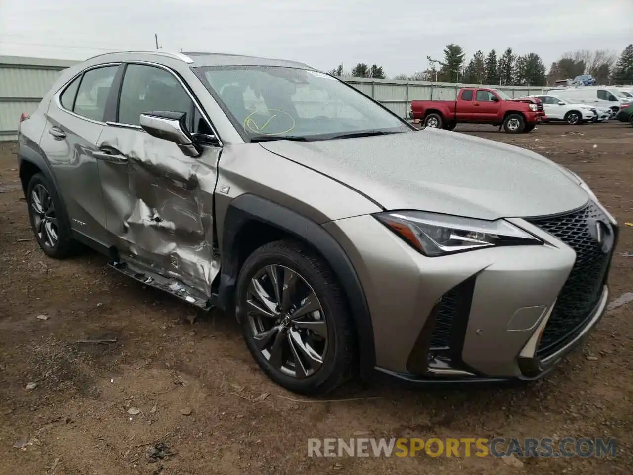 1 Photograph of a damaged car JTHR9JBH7M2049436 LEXUS UX 250H 2021