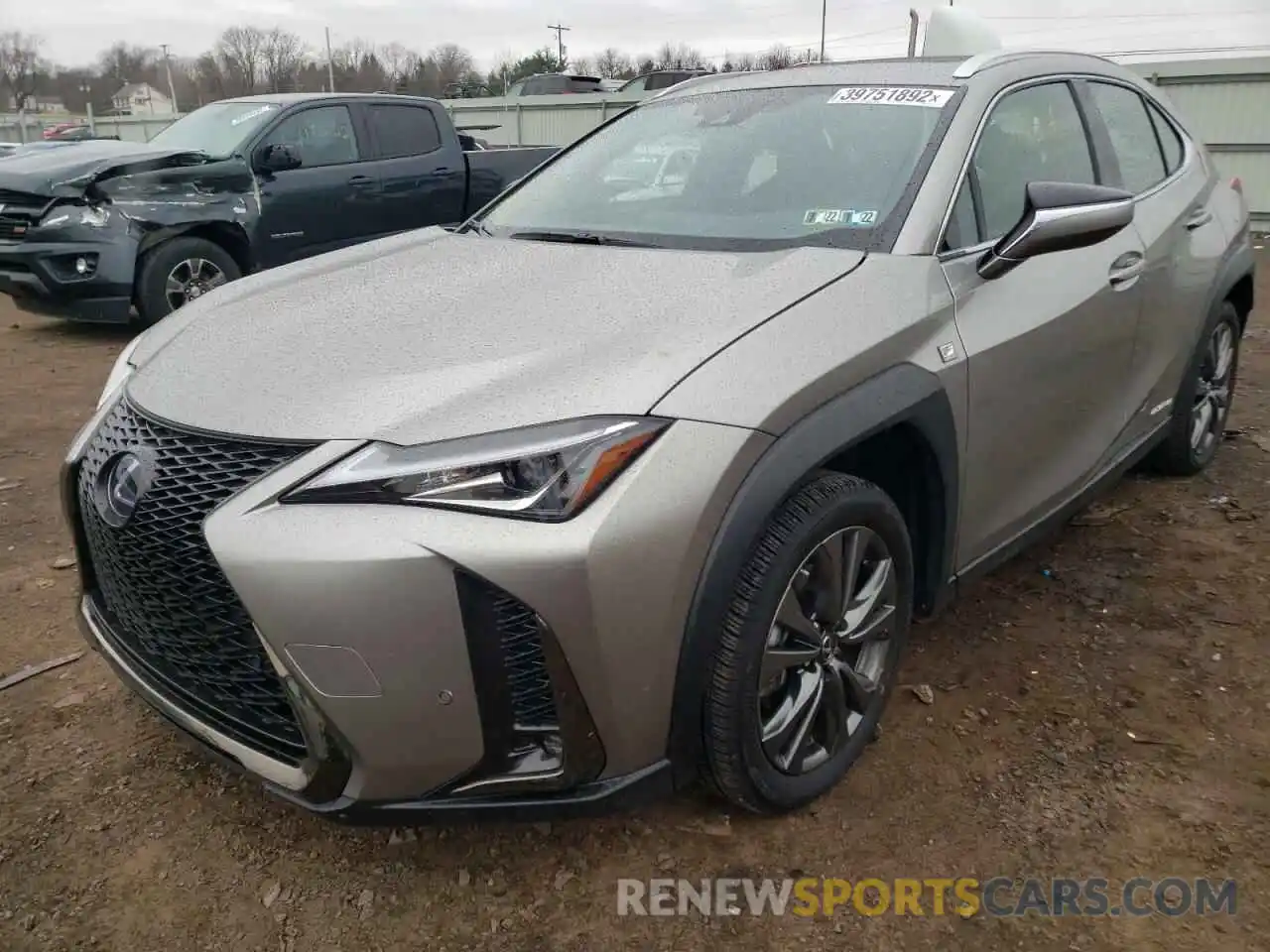 2 Фотография поврежденного автомобиля JTHR9JBH7M2049436 LEXUS UX 250H 2021