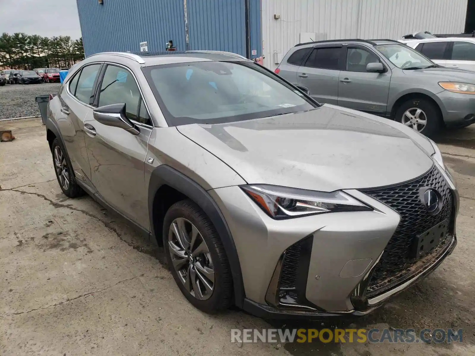 9 Фотография поврежденного автомобиля JTHR9JBH8M2041054 LEXUS UX 250H 2021