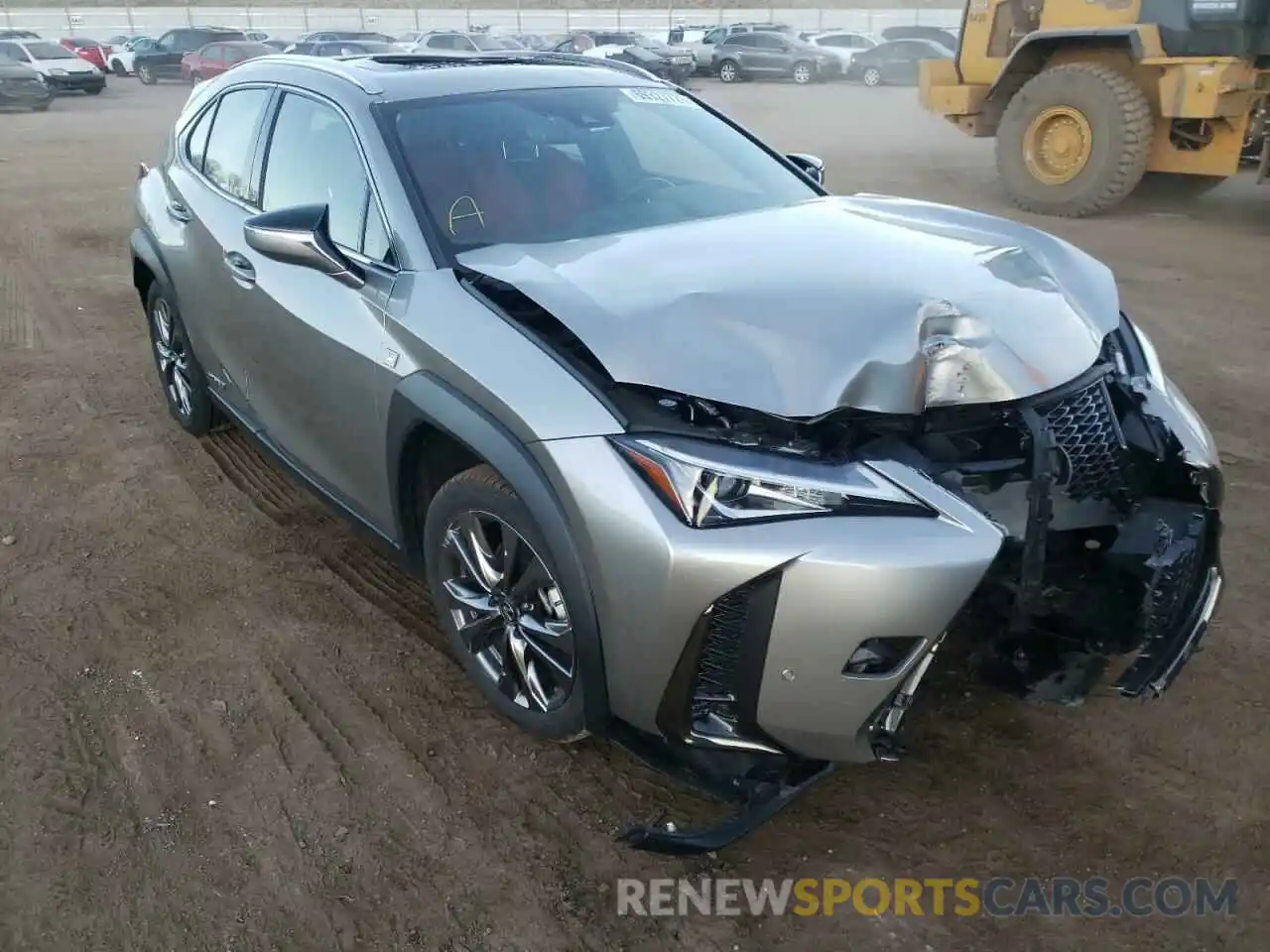 1 Photograph of a damaged car JTHR9JBH9M2043394 LEXUS UX 250H 2021