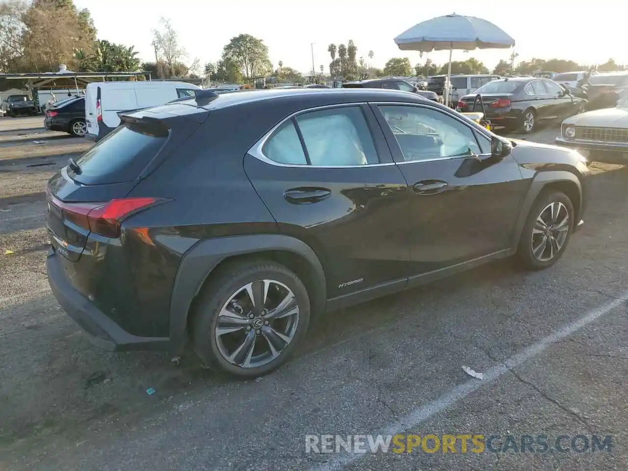 3 Photograph of a damaged car JTHX9JBH1M2053070 LEXUS UX 250H 2021