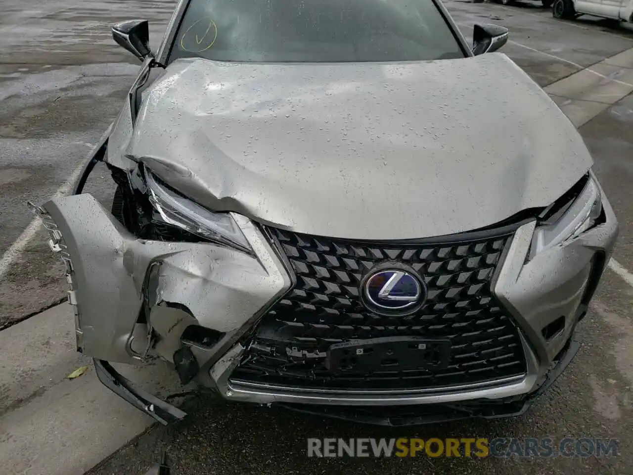 9 Photograph of a damaged car JTHX9JBH2M2053448 LEXUS UX 250H 2021