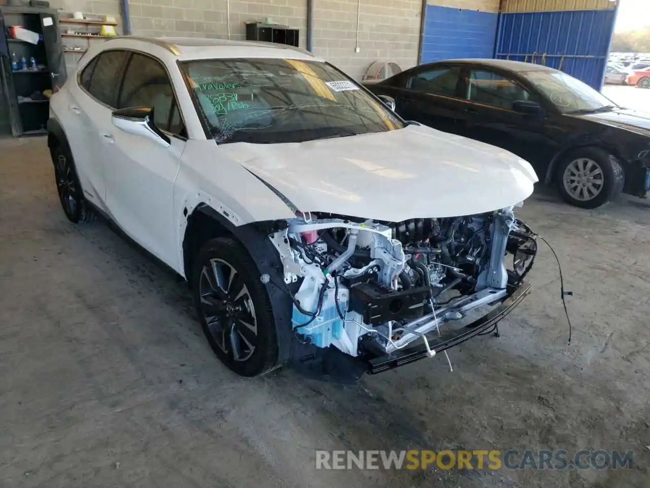 1 Photograph of a damaged car JTHX9JBH5M2043481 LEXUS UX 250H 2021