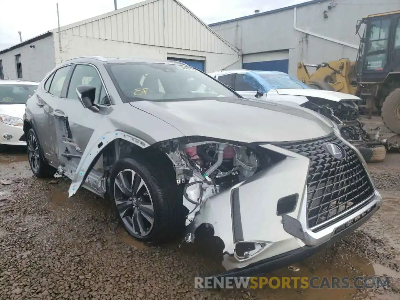 1 Фотография поврежденного автомобиля JTHX9JBH6M2049984 LEXUS UX 250H 2021