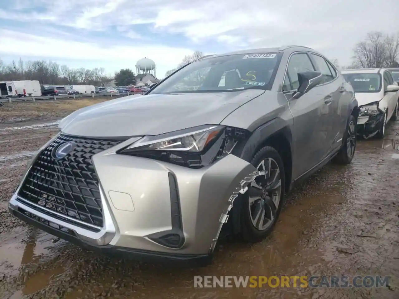 2 Фотография поврежденного автомобиля JTHX9JBH6M2049984 LEXUS UX 250H 2021