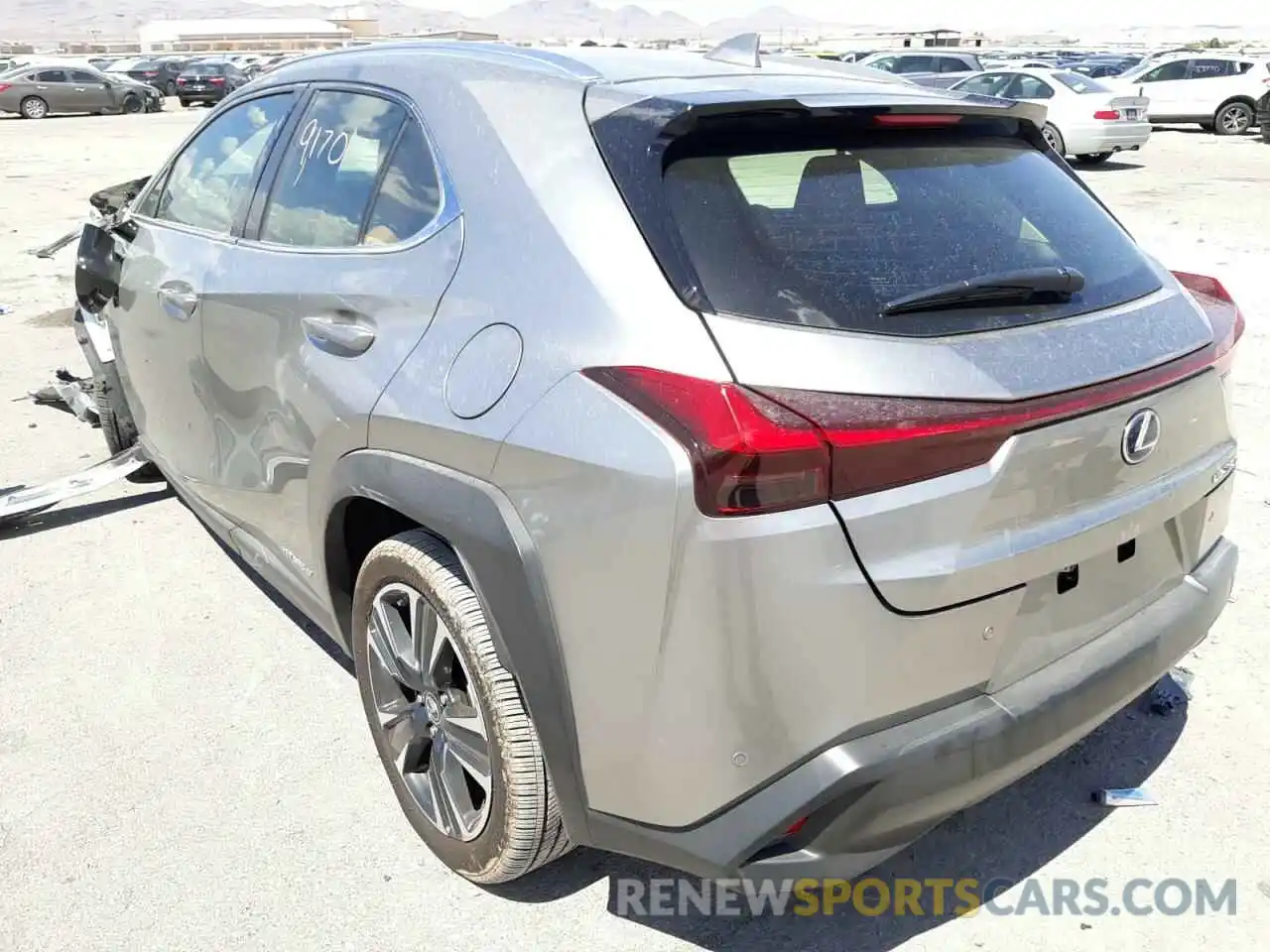 3 Photograph of a damaged car JTHX9JBH8M2039053 LEXUS UX 250H 2021