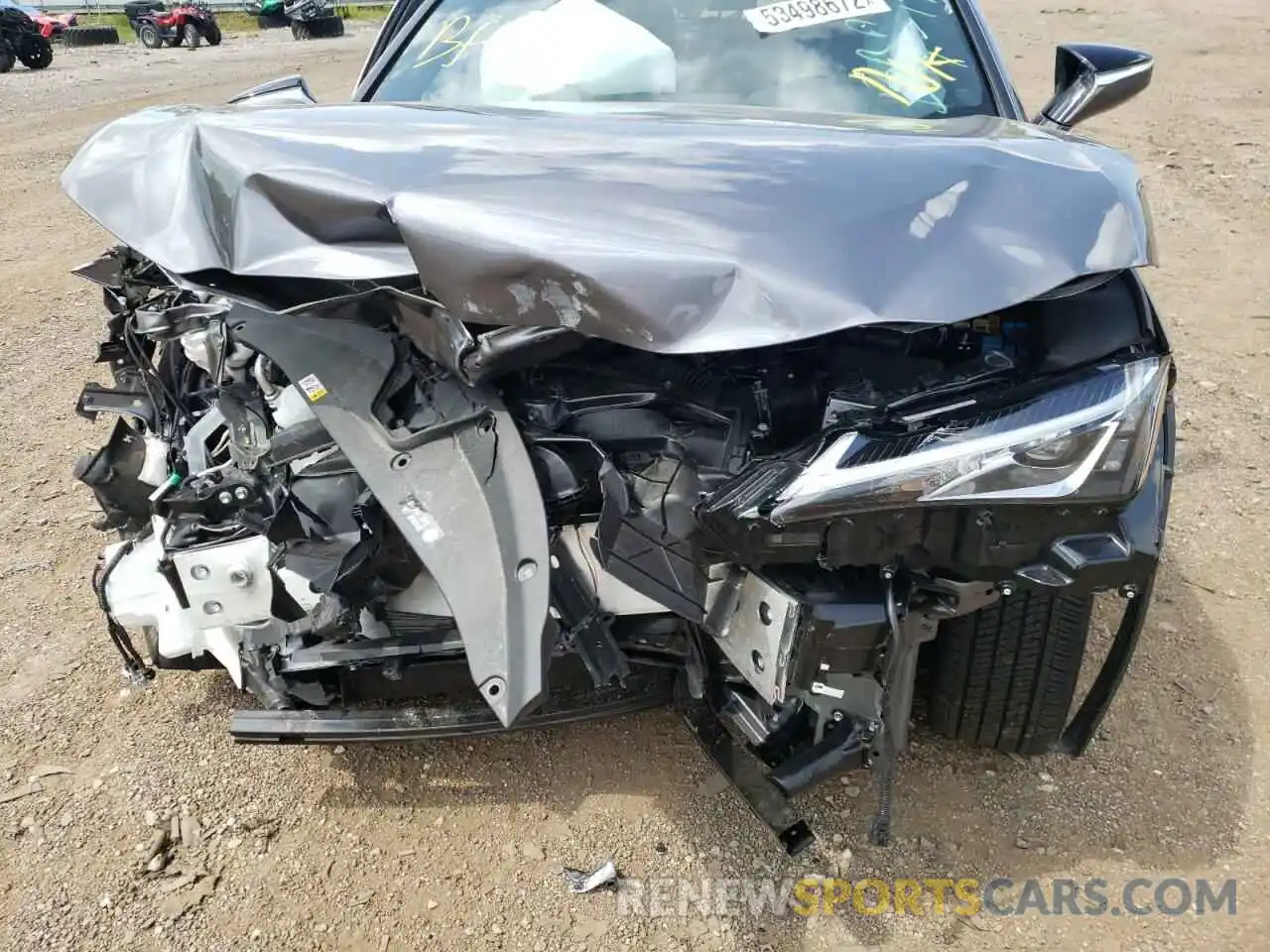 9 Photograph of a damaged car JTHX9JBH8M2044978 LEXUS UX 250H 2021