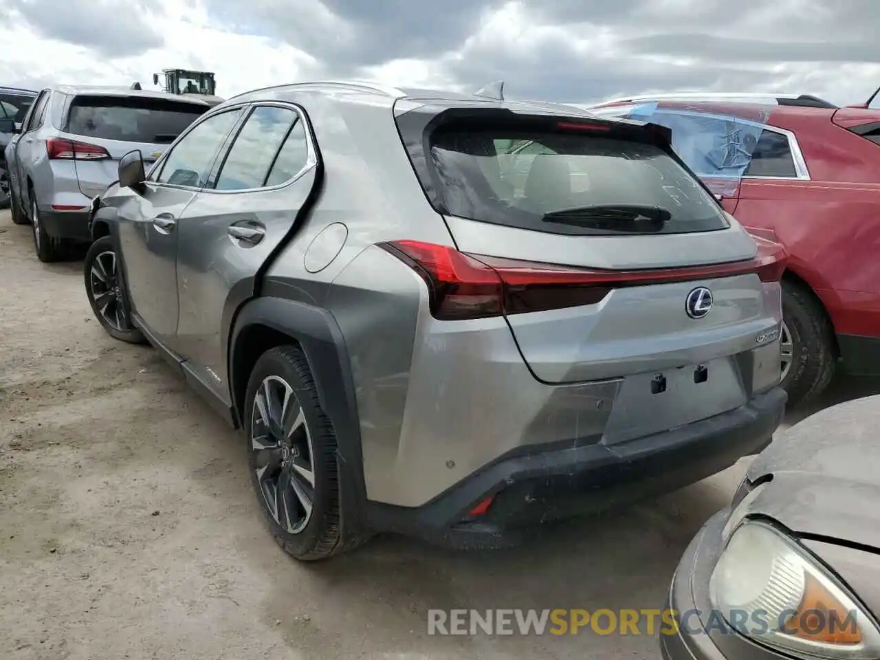 3 Photograph of a damaged car JTHX9JBH8M2053552 LEXUS UX 250H 2021