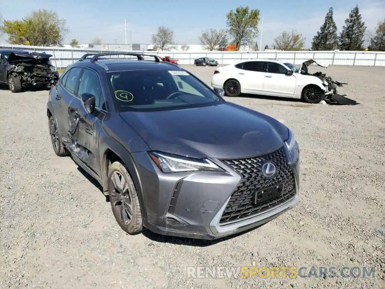 1 Фотография поврежденного автомобиля JTHX9JBH8M2053728 LEXUS UX 250H 2021