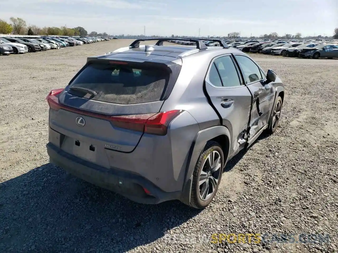 4 Photograph of a damaged car JTHX9JBH8M2053728 LEXUS UX 250H 2021