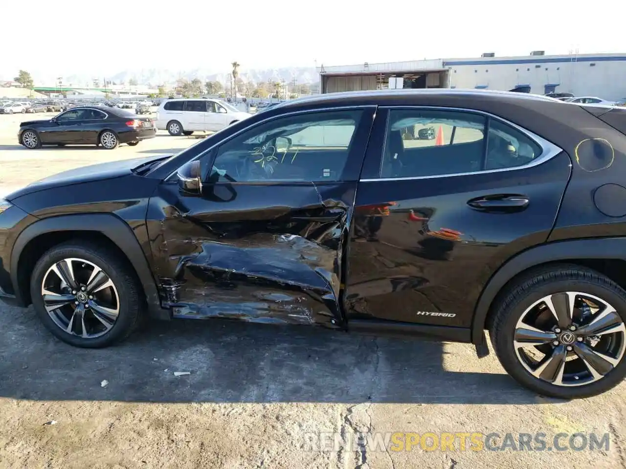 9 Photograph of a damaged car JTHX9JBH9M2054063 LEXUS UX 250H 2021