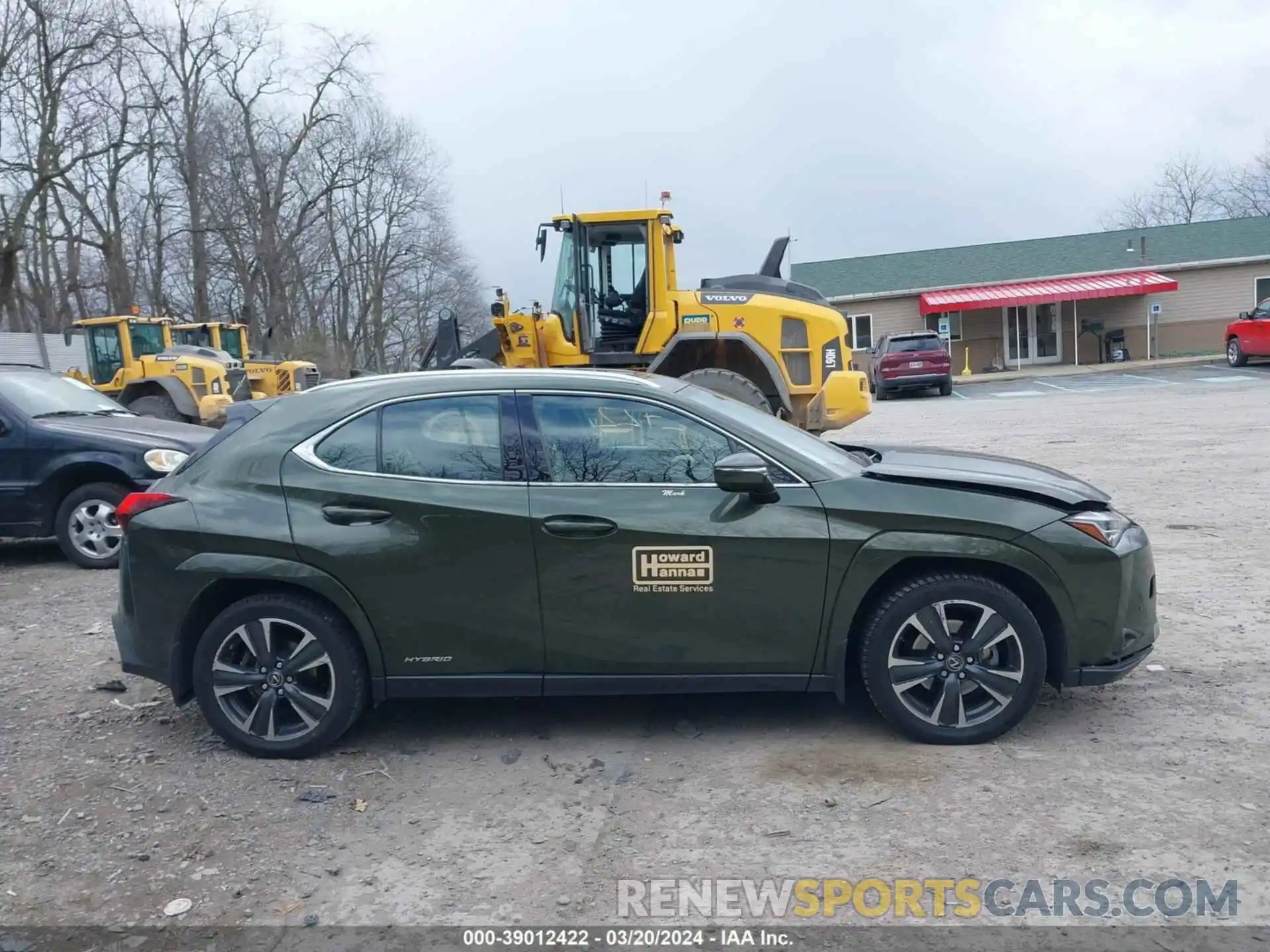 13 Photograph of a damaged car JTHP9JBH3N2058210 LEXUS UX 250H 2022