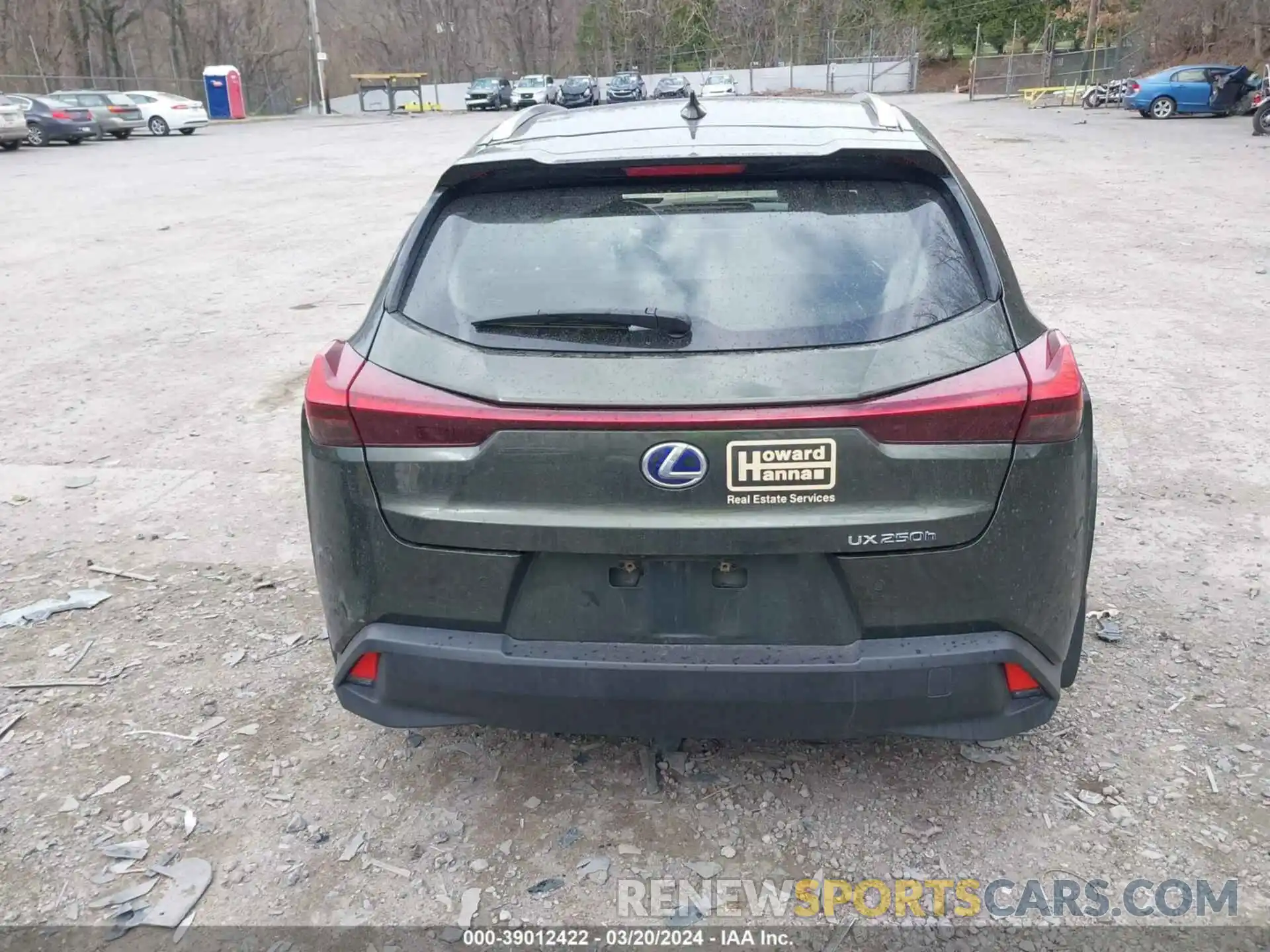 16 Фотография поврежденного автомобиля JTHP9JBH3N2058210 LEXUS UX 250H 2022