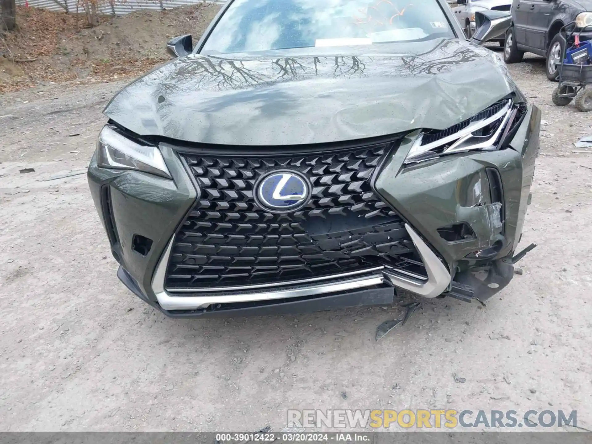 17 Фотография поврежденного автомобиля JTHP9JBH3N2058210 LEXUS UX 250H 2022