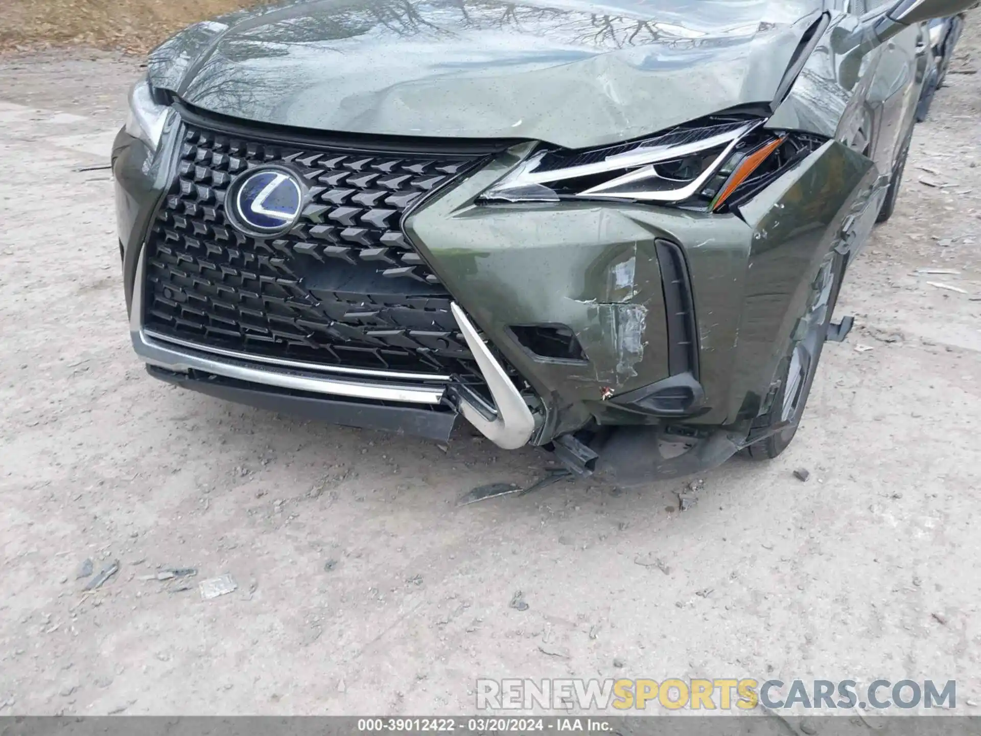 18 Фотография поврежденного автомобиля JTHP9JBH3N2058210 LEXUS UX 250H 2022