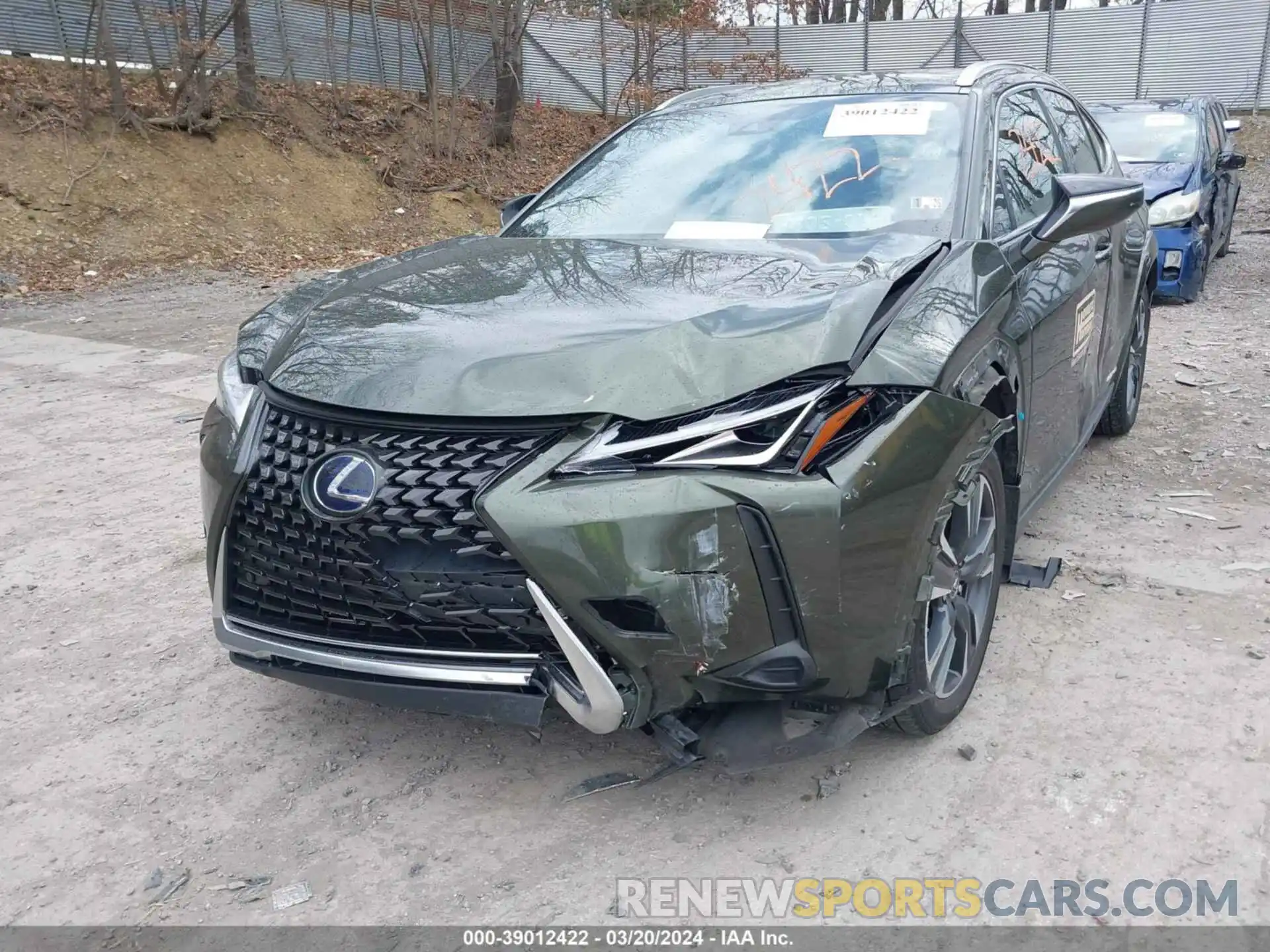 6 Фотография поврежденного автомобиля JTHP9JBH3N2058210 LEXUS UX 250H 2022