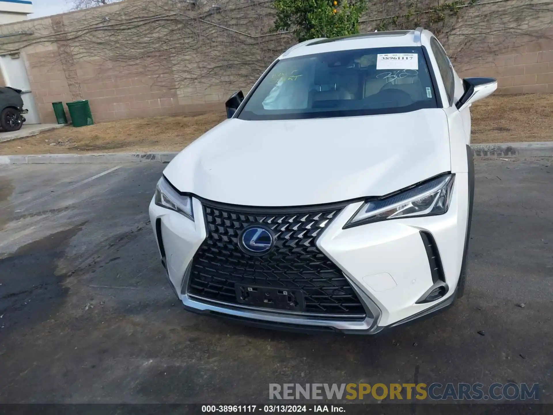 12 Фотография поврежденного автомобиля JTHX9JBHXN2062531 LEXUS UX 250H 2022