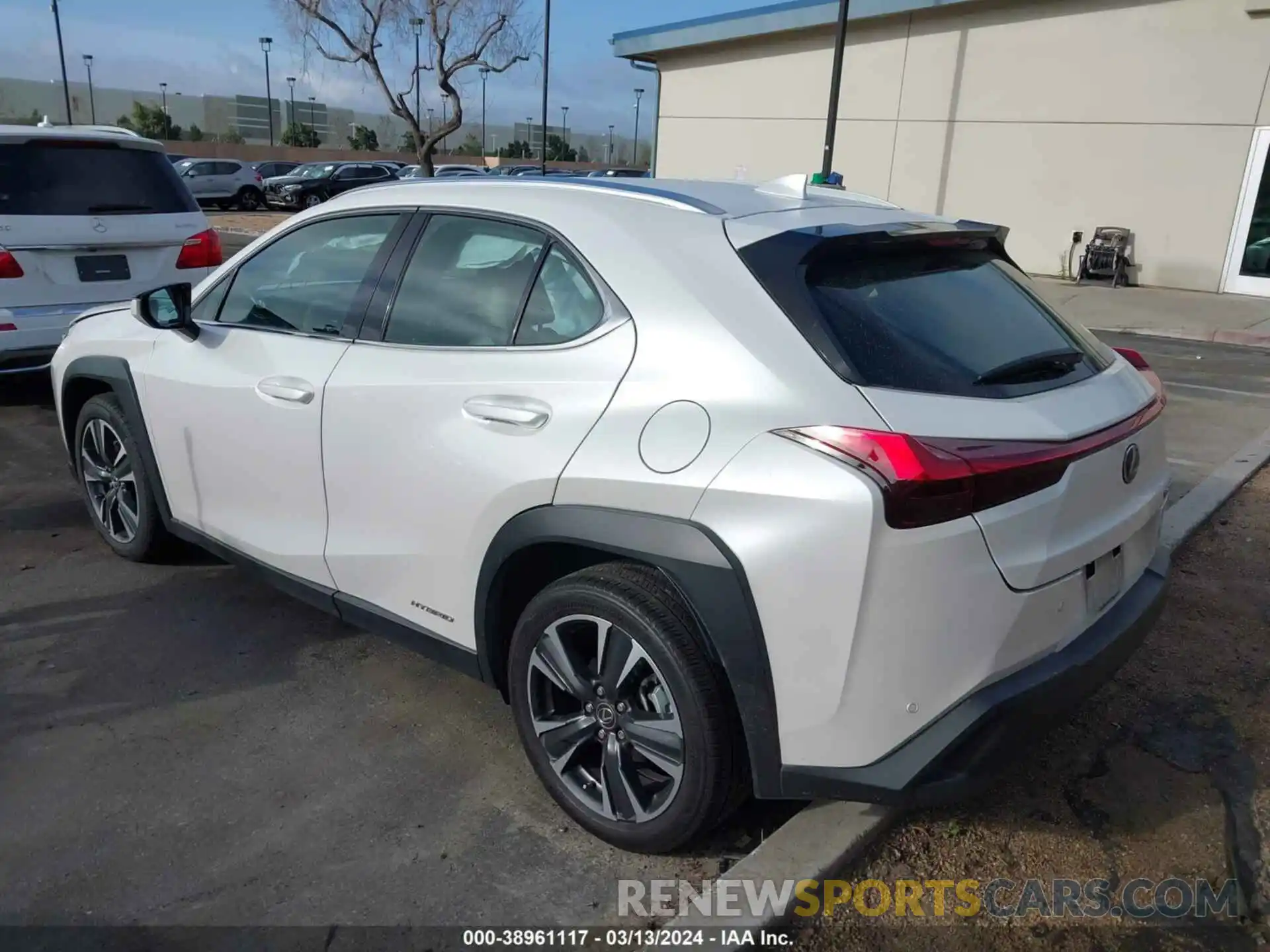 3 Photograph of a damaged car JTHX9JBHXN2062531 LEXUS UX 250H 2022