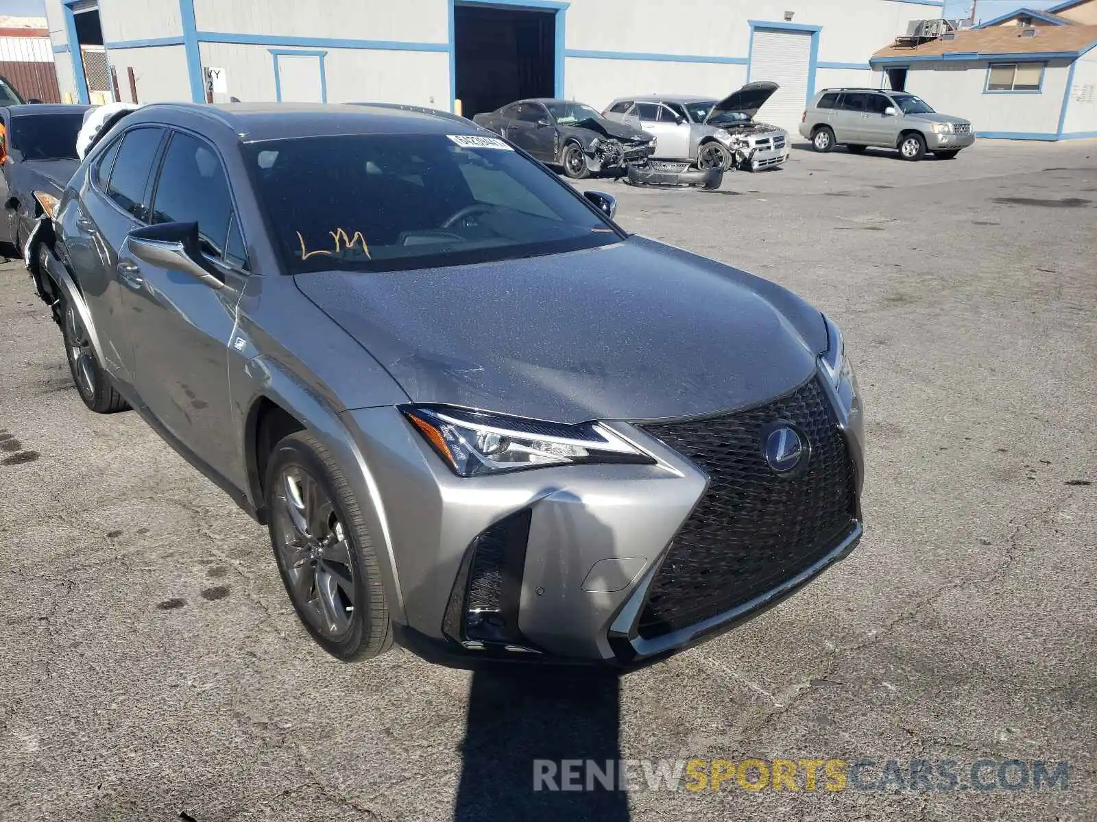 1 Photograph of a damaged car JTHE9JBH6N2054921 LEXUS UX 250H BA 2022